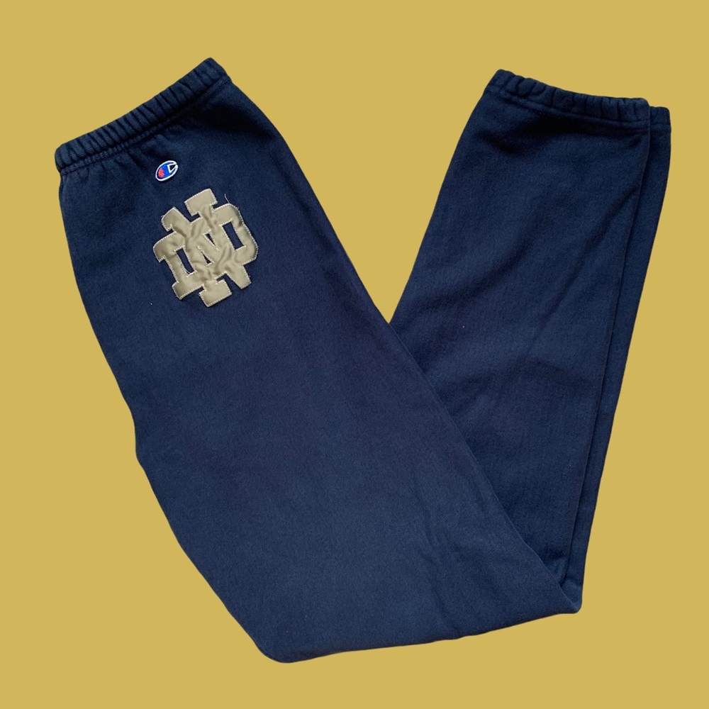 Vintage Notre Dame Reverse Weave Sweatpants
